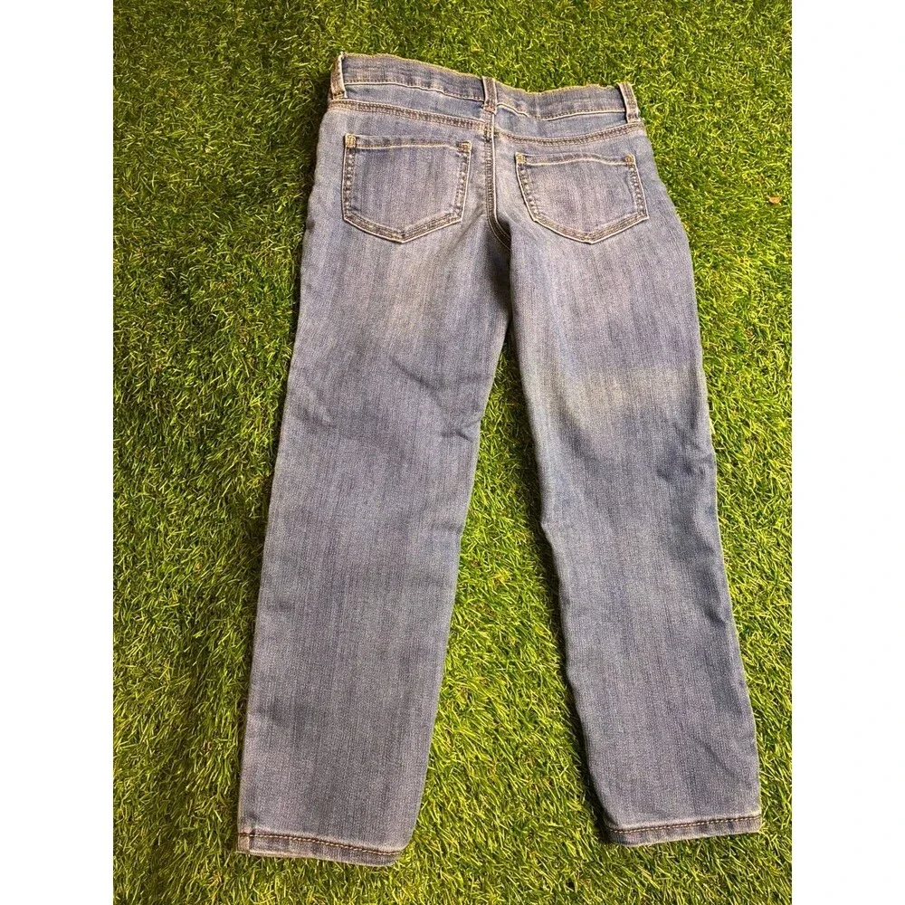 B’gosh Jeans Lot of 2 Size 5T Skinny Super Skinny Dark & Light Wash Cute!!